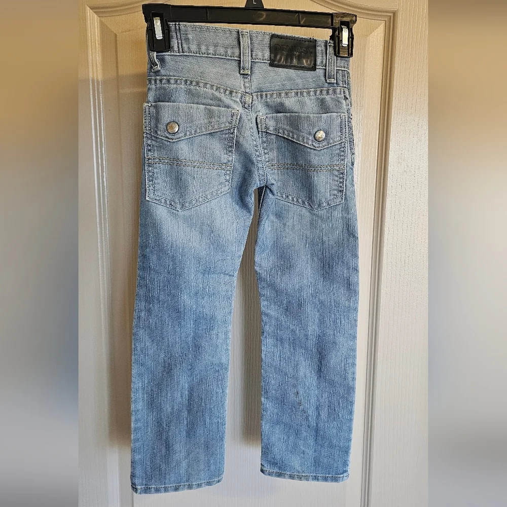 Denizen From Levi's Boys Size 6 Regular Slim Straight Fit Blue Jeans